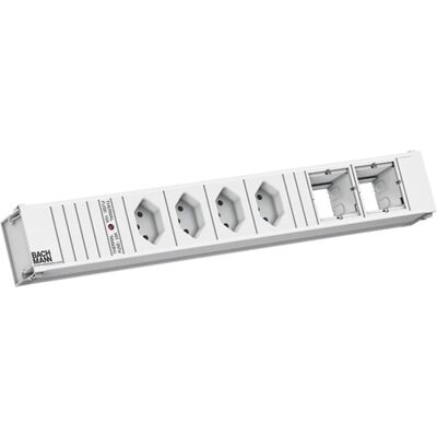 Bachmann, Steckdosenleiste, BACH Steckdosenleiste (4x, Typ 13) Bachmann, Steckdosenleiste, BACH Steckdosenleiste (4x, Typ 13)