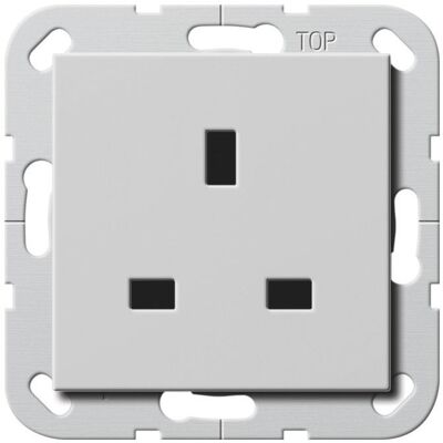 Gira, Steckdose, Steckd. BS 13 A SH System 55 Grau m 2776015 Gira, Steckdose, Steckd. BS 13 A SH System 55 Grau m 2776015
