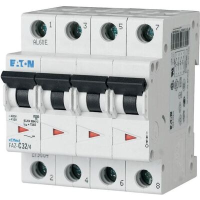 Eaton - FAZ-B1/4 - 1A - 4p - LS-Schalter Eaton - FAZ-B1/4 - 1A - 4p - LS-Schalter