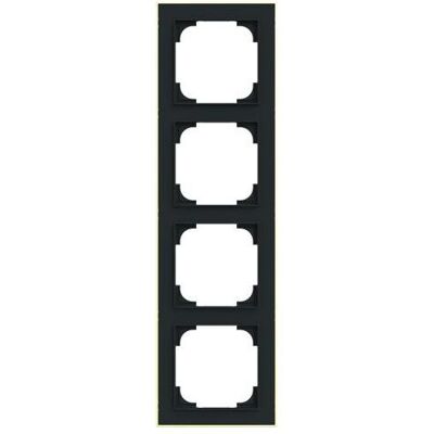 Busch-Jaeger - 2CKA001754A4921 - Black - Gold - Wandplatte Busch-Jaeger - 2CKA001754A4921 - Black - Gold - Wandplatte