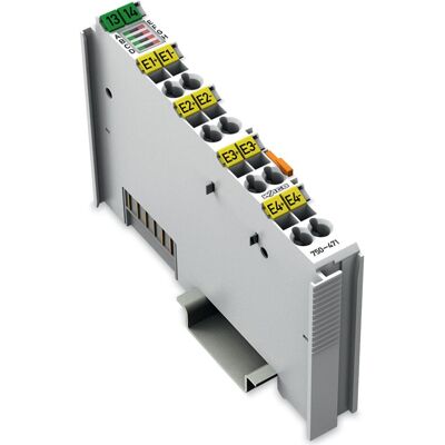 Wago 4-Kanal Analog Eingangsklemme0.08-2.5 mm lichtgrau 750-471, Automatisierung Wago 4-Kanal Analog Eingangsklemme0.08-2.5 mm lichtgrau 750-471, Automatisierung