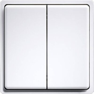 Eltako, Lichtschalter + Storenschalter, Electronics Funk-Minitaster reinweiss FMT55/4-rw Eltako, Lichtschalter + Storenschalter, Electronics Funk-Minitaster reinweiss FMT55/4-rw