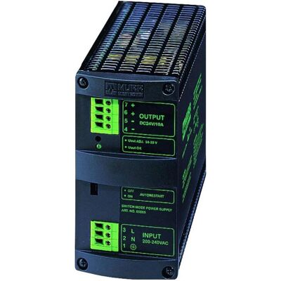 Murr Elektronik, Systemstromversorgung, Hutschienen-Netzteil (DIN-Rail) 28 V/DC 6 A 1 x Murr Elektronik, Systemstromversorgung, Hutschienen-Netzteil (DIN-Rail) 28 V/DC 6 A 1 x