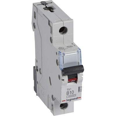 Legrand, Schutzschalter, Überstromschalter 1P B 10A 10 kA AC S311 TX3 (404082) Legrand, Schutzschalter, Überstromschalter 1P B 10A 10 kA AC S311 TX3 (404082)