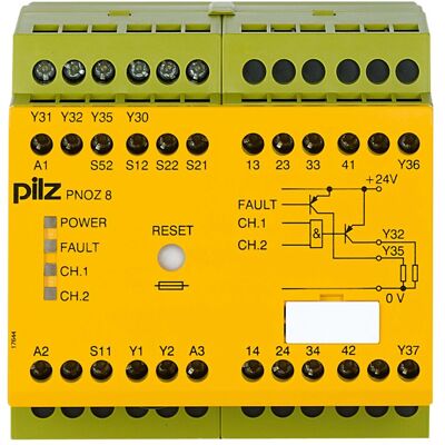 Pilz PNOZ 8 24VDC - Sicherheitsschaltgerät Pilz PNOZ 8 24VDC - Sicherheitsschaltgerät
