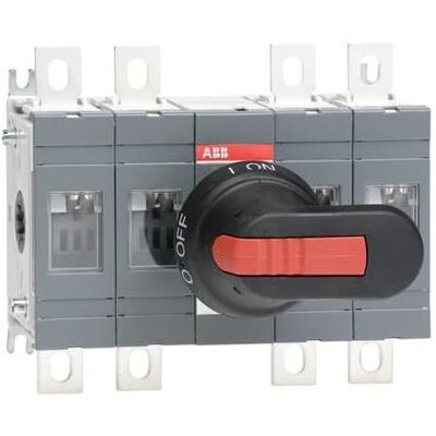 ABB OT200E22P Lasttrennschalter 4-polig 200A 1SCA022721R4020, Schalter + Taster, Schwarz ABB OT200E22P Lasttrennschalter 4-polig 200A 1SCA022721R4020, Schalter + Taster, Schwarz