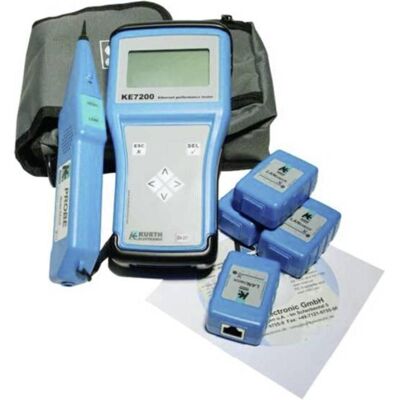 Kurth Electronic KE7200 PRO Netzwerktest-Set - Ethernet, Kabel, Verbindung Kurth Electronic KE7200 PRO Netzwerktest-Set - Ethernet, Kabel, Verbindung