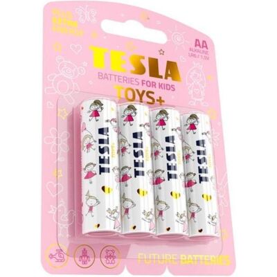 Tesla baterie AA TOYS GIRL, 4ks, LR06 (4 Stk., AA), Batterien + Akkus Tesla baterie AA TOYS GIRL, 4ks, LR06 (4 Stk., AA), Batterien + Akkus