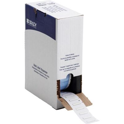 Brady, Etikettenrolle, BM7-125-1-7641, Halogenfreie PermaSleeve, Polyolefin Schrumpfschlauch, 2:1, Weiss, matt, 25.4 (25.40 mm) Brady, Etikettenrolle, BM7-125-1-7641, Halogenfreie PermaSleeve, Polyolefin Schrumpfschlauch, 2:1, Weiss, matt, 25.4 (25.40 mm)