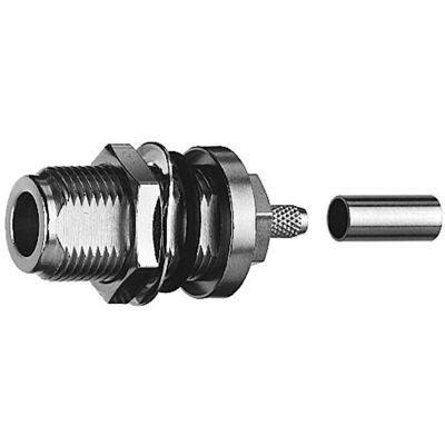 Telegärtner N-Kabeleinbaubuchse, Elektronikkabel + Stecker Telegärtner N-Kabeleinbaubuchse, Elektronikkabel + Stecker