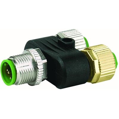 Murr Elektronik T-Stück M12 St./M12 Bu. 8p, Elektronikkabel + Stecker Murr Elektronik T-Stück M12 St./M12 Bu. 8p, Elektronikkabel + Stecker