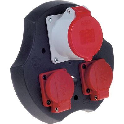 Bachmann, Steckdose, standard insert 2xCEE7/3-1xCEE f. for cable drum 399.180Thermal protection Bachmann, Steckdose, standard insert 2xCEE7/3-1xCEE f. for cable drum 399.180Thermal protection