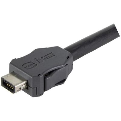 Harting Steckverbinder, Stecker, Kabelhalterung, Anzahl Kontakte - 10, Elektronikkabel + Stecker Harting Steckverbinder, Stecker, Kabelhalterung, Anzahl Kontakte - 10, Elektronikkabel + Stecker