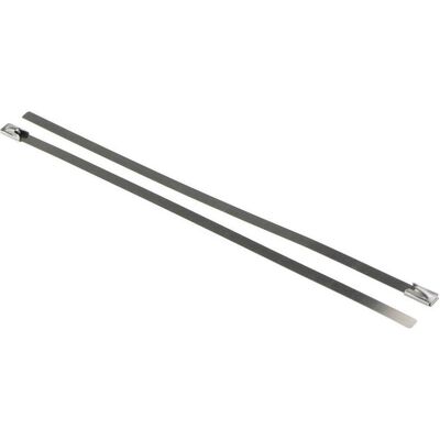 RS PRO, Kabelbinder, SS304 CABLE TIES 200 X 4.6 mm (Metallkabelbinder, 200 mm, 100 Stk.) RS PRO, Kabelbinder, SS304 CABLE TIES 200 X 4.6 mm (Metallkabelbinder, 200 mm, 100 Stk.)
