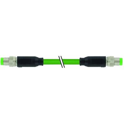 Murr Elektronik M8 St. 0° M8 St. 0° geschirmt, Ethercat PUR 1x4xAWG26 geschirmt gn UL/CSA+schleppk. 1.5m, Elektronikkabel + Stecker, Grün Murr Elektronik M8 St. 0° M8 St. 0° geschirmt, Ethercat PUR 1x4xAWG26 geschirmt gn UL/CSA+schleppk. 1.5m, Elektronikkabel + Stecker, Grün