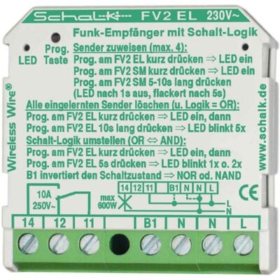 Schalk, Zubehör Schalterprogramm, Funk-Empfänger Schalk, Zubehör Schalterprogramm, Funk-Empfänger