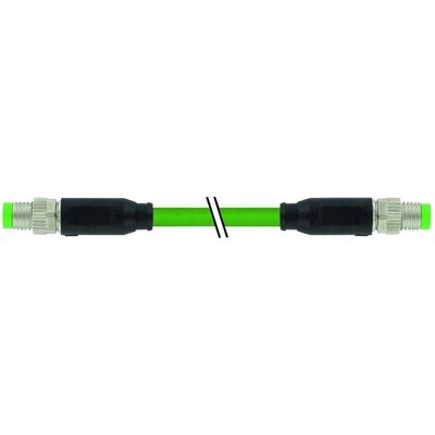 Murr Elektronik M8 St. 0° M8 St. 0° geschirmt, Ethercat PUR 1x4xAWG26 geschirmt gn UL/CSA+schleppk. 10m, Elektronikkabel + Stecker, Grün Murr Elektronik M8 St. 0° M8 St. 0° geschirmt, Ethercat PUR 1x4xAWG26 geschirmt gn UL/CSA+schleppk. 10m, Elektronikkabel + Stecker, Grün