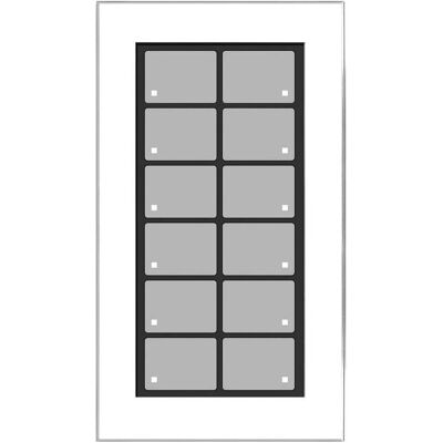 Issendorff, Zubehör Schalterprogramm, ISSE Glas-Tastenfeld Issendorff, Zubehör Schalterprogramm, ISSE Glas-Tastenfeld