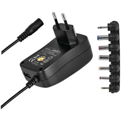 Emos USB Netzteil 1500 mA, universal, schaltend + Adapterstecker, Universalladegerät Emos USB Netzteil 1500 mA, universal, schaltend + Adapterstecker, Universalladegerät