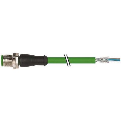 Murr Elektronik Murrelektronik M12-Stecker gerade 7000-14541-7960500, Elektronikkabel + Stecker, Grün Murr Elektronik Murrelektronik M12-Stecker gerade 7000-14541-7960500, Elektronikkabel + Stecker, Grün