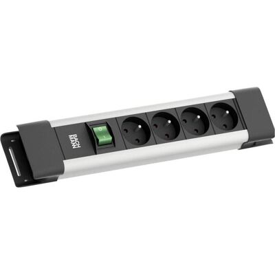 Bachmann, Steckdosenleiste, Steckdosenleiste (4x, CEE 7/5, CEE 7/7, Typ 13, 2 m) Bachmann, Steckdosenleiste, Steckdosenleiste (4x, CEE 7/5, CEE 7/7, Typ 13, 2 m)