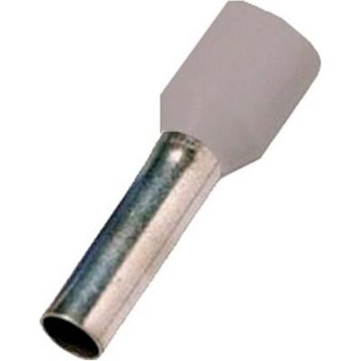 Intercable, Kabelverbindung, Aderendhülse ICIAE412 DIN46228T4 4qmm 12mm verzinnt grau Intercable, Kabelverbindung, Aderendhülse ICIAE412 DIN46228T4 4qmm 12mm verzinnt grau