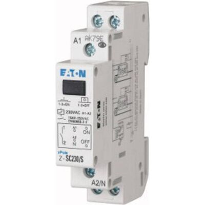 Eaton Z-SC230/S - Stromstossschalter, 230V AC, 16A, Zentralsteuerung Eaton Z-SC230/S - Stromstossschalter, 230V AC, 16A, Zentralsteuerung