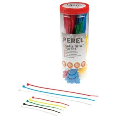 Velleman Kabelbinder, NYLON-KABELBINDER-SET - VERSCHIEDENE FARBEN (300-tlg.) (Kunststoffkabelbinder, 200 mm, 300 Stk.) Velleman Kabelbinder, NYLON-KABELBINDER-SET - VERSCHIEDENE FARBEN (300-tlg.) (Kunststoffkabelbinder, 200 mm, 300 Stk.)