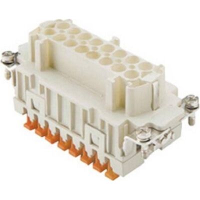 ILME SQUICH Steckdoseneinsatz 16-pol 16A 500V, Elektronikkabel + Stecker, Silber ILME SQUICH Steckdoseneinsatz 16-pol 16A 500V, Elektronikkabel + Stecker, Silber