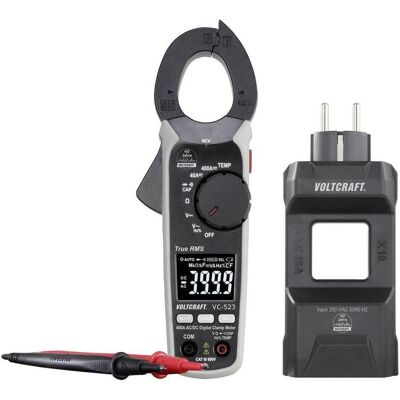 Voltcraft, Multimeter, VC523 plus DMA Stromzangenadapter Messbereich A/AC (Bereich): 0.01 (CAT III 600V, Zangenstrommesser) Voltcraft, Multimeter, VC523 plus DMA Stromzangenadapter Messbereich A/AC (Bereich): 0.01 (CAT III 600V, Zangenstrommesser)