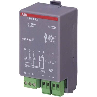 ABB LR/M 1.6.2 Lichtreglermodul - 1-Kanal, 6AX ABB LR/M 1.6.2 Lichtreglermodul - 1-Kanal, 6AX