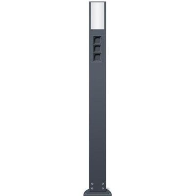 Gira 135328 Außen-Energiesäule mit Licht und 3 Leereinheiten - Energiesäule Gira 135328 Außen-Energiesäule mit Licht und 3 Leereinheiten - Energiesäule