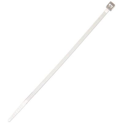 Elematic, Kabelbinder, CABLE TIES 140X3.5 ELMATIC WHITE 100PCS (Kunststoffkabelbinder, 140 mm, 100 Stk.) Elematic, Kabelbinder, CABLE TIES 140X3.5 ELMATIC WHITE 100PCS (Kunststoffkabelbinder, 140 mm, 100 Stk.)