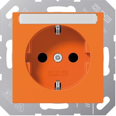Jung A 1520 BFKINA O - Orange - Steckdose - Schuko 16A 250V Jung A 1520 BFKINA O - Orange - Steckdose - Schuko 16A 250V