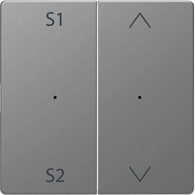 Merten, Zubehör Schalterprogramm, Wippen für Taster-Modul 2fach (Szene1/2, MEG5227-6036 Merten, Zubehör Schalterprogramm, Wippen für Taster-Modul 2fach (Szene1/2, MEG5227-6036