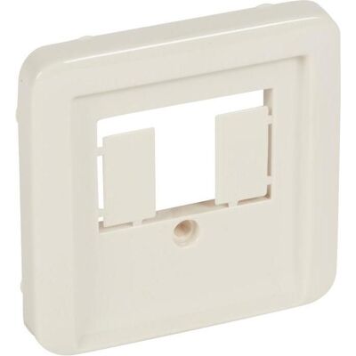 Legrand, Zubehör Schalterprogramm, Abdeckung Telefon Telefondose Creo Farbe: Mandelweiss 776090 Legrand, Zubehör Schalterprogramm, Abdeckung Telefon Telefondose Creo Farbe: Mandelweiss 776090