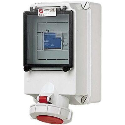 Mennekes, Steckdose, MEN 7170 STECKDOSE SOFT-CONTACT 5POL.63A400V Mennekes, Steckdose, MEN 7170 STECKDOSE SOFT-CONTACT 5POL.63A400V