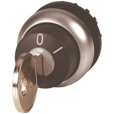 Eaton M22-WRS-MS20 Schlüsselschalter - IP66, 2 Stellungen, Kunststoff Frontring Eaton M22-WRS-MS20 Schlüsselschalter - IP66, 2 Stellungen, Kunststoff Frontring