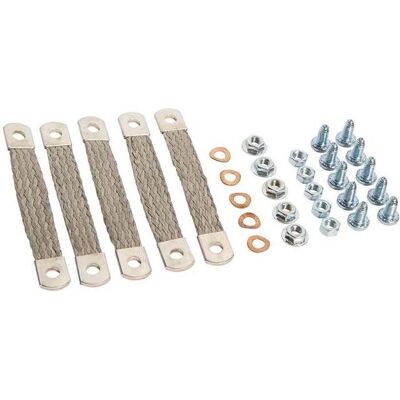 Hager HAG FZ402XE Erdungsband (100mm) Set à 5 Bänder, Elektronikzubehör + Gehäuse Hager HAG FZ402XE Erdungsband (100mm) Set à 5 Bänder, Elektronikzubehör + Gehäuse