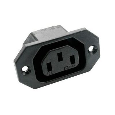 MPE-Garry C13 Net Entree Female with screw terminals for 65 C, Elektronikkabel + Stecker MPE-Garry C13 Net Entree Female with screw terminals for 65 C, Elektronikkabel + Stecker