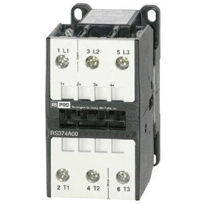 RS PRO Leistungsschütz 24 V-Spule, 3 400 V / 74 A 37 kW, Relais RS PRO Leistungsschütz 24 V-Spule, 3 400 V / 74 A 37 kW, Relais