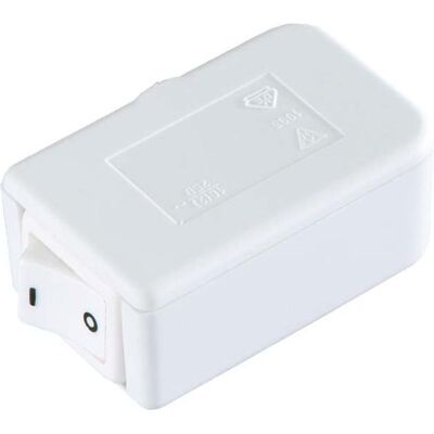 Bachmann 924.073 Elektroschalter Rocker switch 1P Weiss, Schalter + Taster, Weiss Bachmann 924.073 Elektroschalter Rocker switch 1P Weiss, Schalter + Taster, Weiss