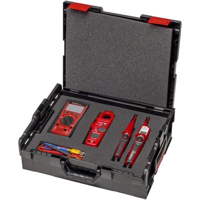 Benning 10236770 Messinstrumentbox - Multimeter, Zangenamperemeter, Spannungsprüfer Benning 10236770 Messinstrumentbox - Multimeter, Zangenamperemeter, Spannungsprüfer