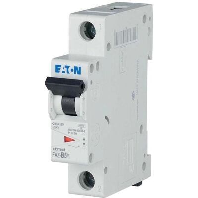 Eaton Moe Faz-B5/1 5A Einpoliger Leitungsschutzschalter Eaton Moe Faz-B5/1 5A Einpoliger Leitungsschutzschalter