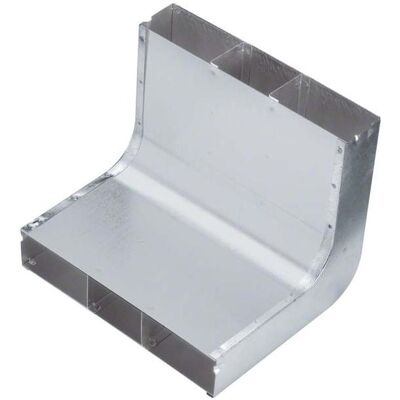 Hager TEH UKK240483 Krümmer für Unterflurkanäle 240x48 3-züg, Elektronikzubehör + Gehäuse, Silber Hager TEH UKK240483 Krümmer für Unterflurkanäle 240x48 3-züg, Elektronikzubehör + Gehäuse, Silber