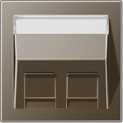 JUNG, Zubehör Schalterprogramm, Zentralplatte Mod-Jack 2f LS antms ME569-30BFPLATL JUNG, Zubehör Schalterprogramm, Zentralplatte Mod-Jack 2f LS antms ME569-30BFPLATL