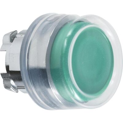 Schneider Electric Frontelem., rund f. Drucktast. Ř 22, ZB4BP38, Schalter + Taster, Grün Schneider Electric Frontelem., rund f. Drucktast. Ř 22, ZB4BP38, Schalter + Taster, Grün