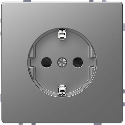 Merten MEG2400-6036 Edelstahl SCHUKO-Steckdose Merten MEG2400-6036 Edelstahl SCHUKO-Steckdose