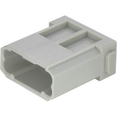 Harting Han DD module crimp male 09140123002, Elektronikkabel + Stecker, Grau Harting Han DD module crimp male 09140123002, Elektronikkabel + Stecker, Grau