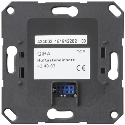 Gira 143900 - Ruftastereinsatz Türkommunikation Gira 143900 - Ruftastereinsatz Türkommunikation